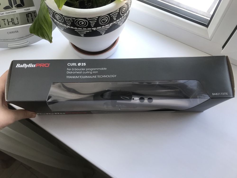Плойка BaByliss PRO #2173 Ø25 мм с титаново-турмалиновым покрытием