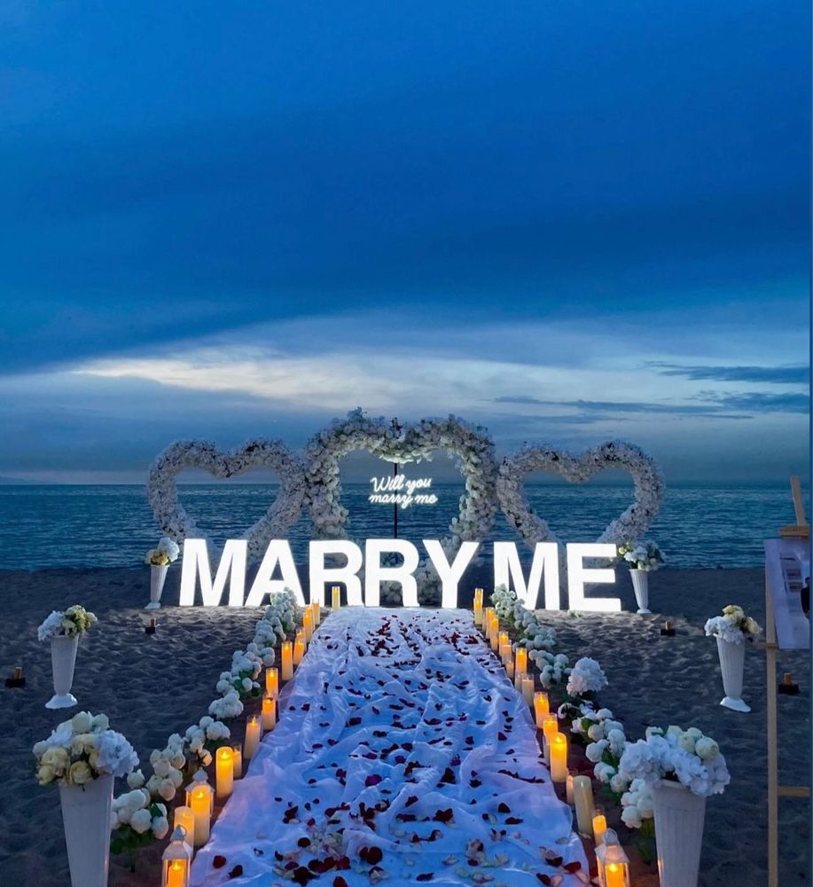 Предложение руки и сердца Кокшетау/Marry me/Happy Birthday