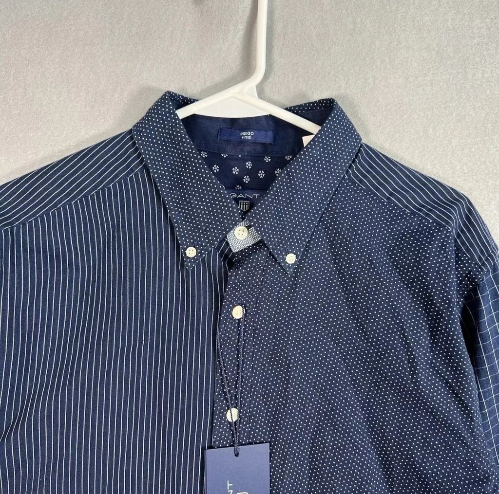 Рубашка  GANT Indigo