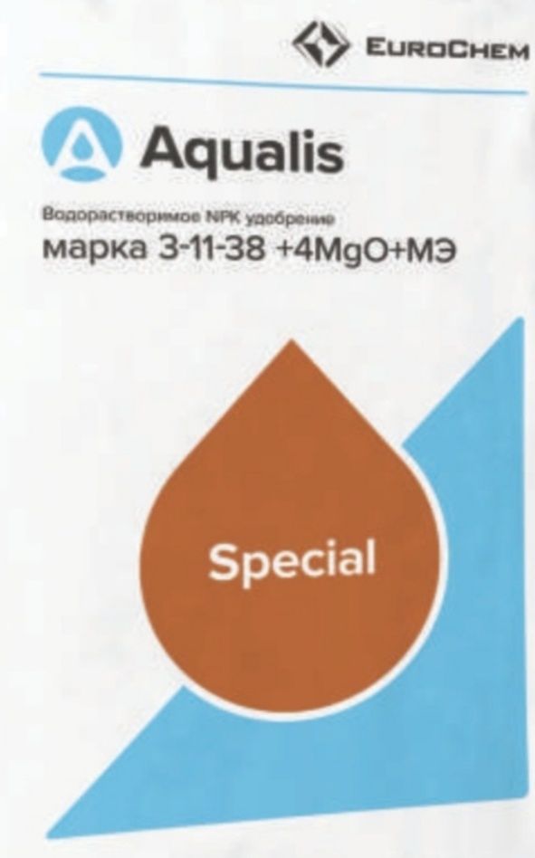 Комплексное NPK удобрение. Удобрения. Еврохим Аквалис. Aqualis.