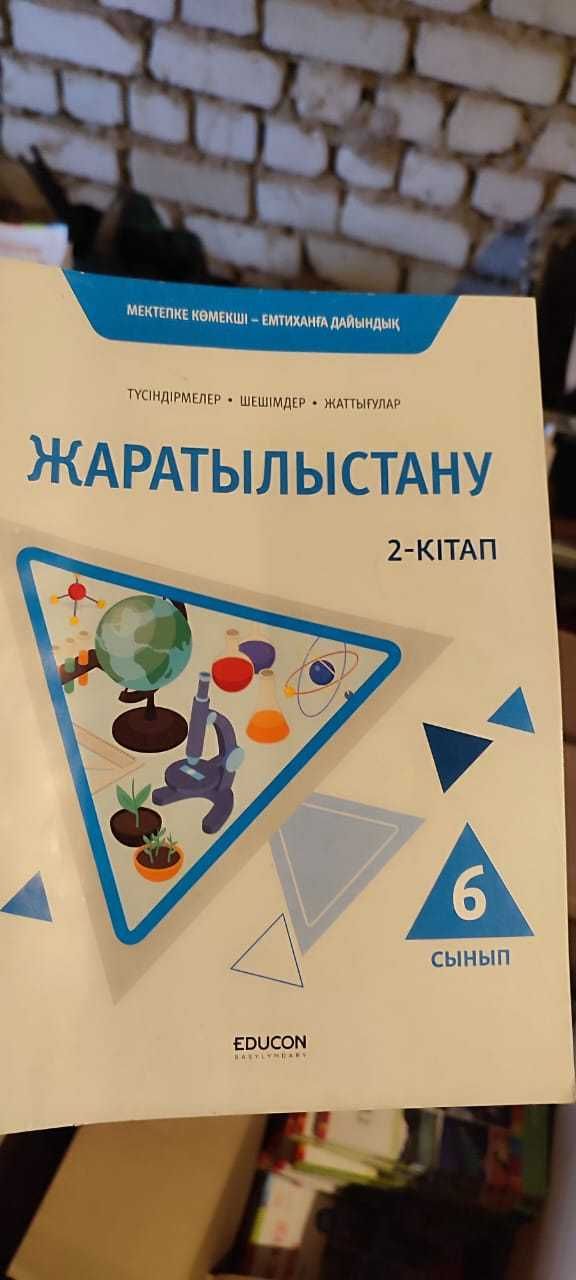 Книги для подготовки к ЕНТ, на казахском и русском языке