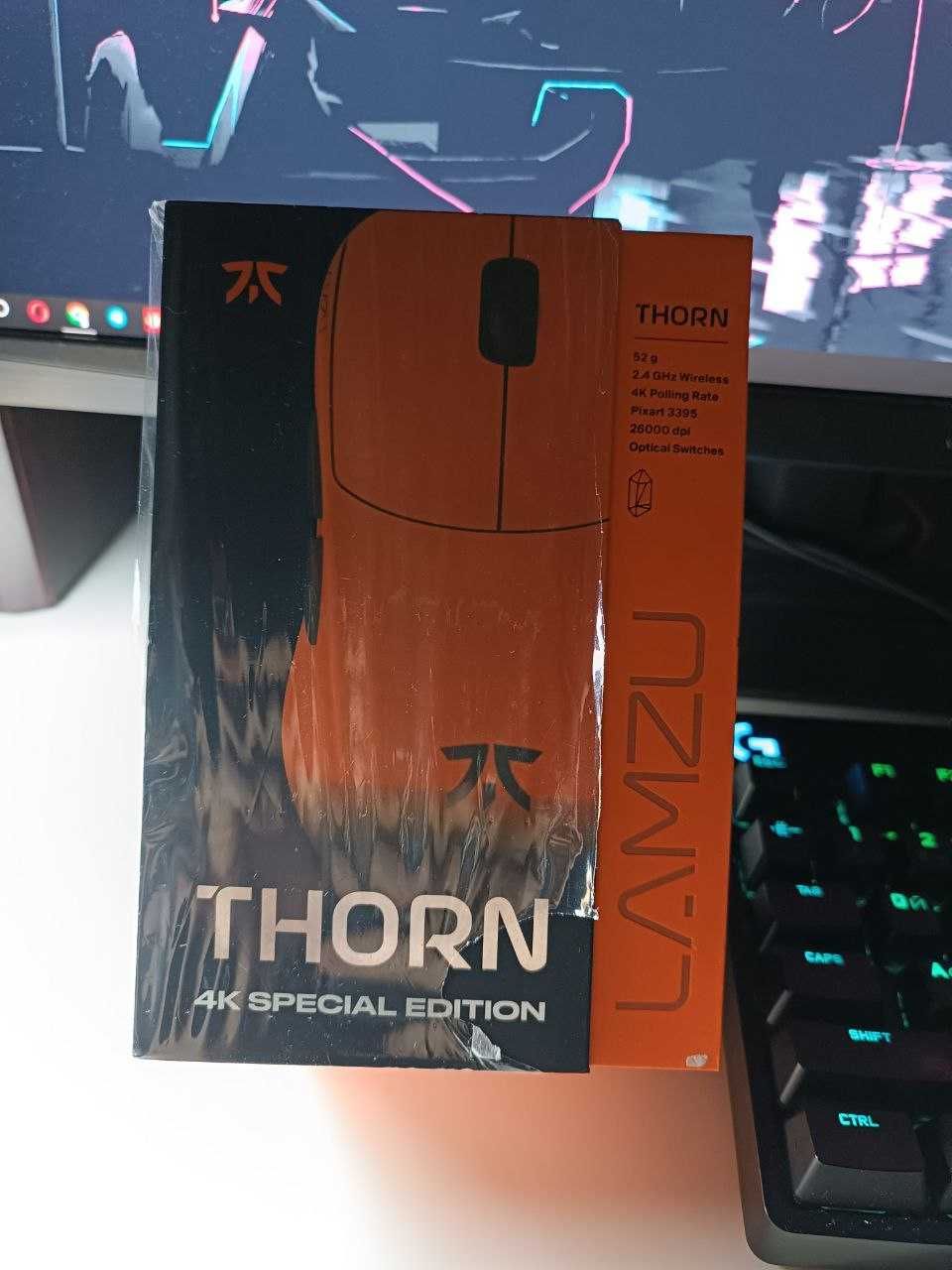 Продам компьютерную беспроводную мышь LAMZU & FNATIC Thorn
