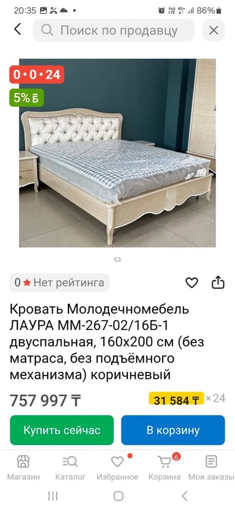 Кровать Беларусь Лаура