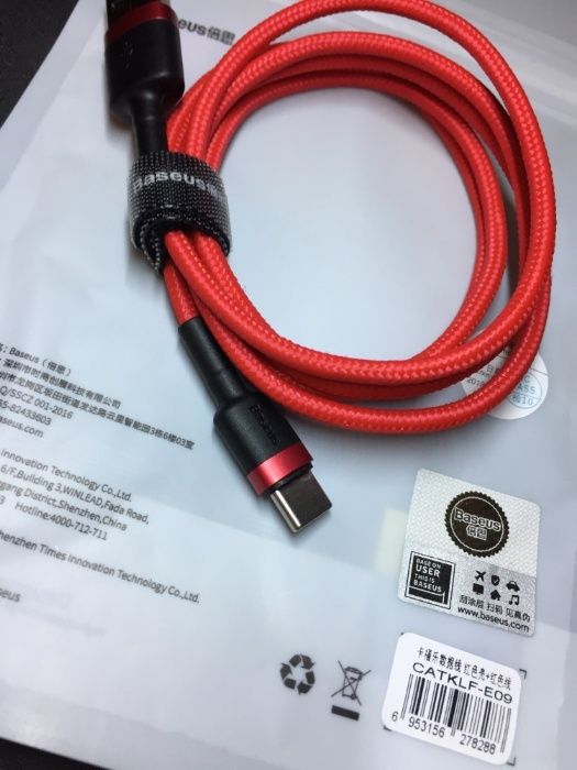 Кабель тип usb тип-C фирмы "Baseus"