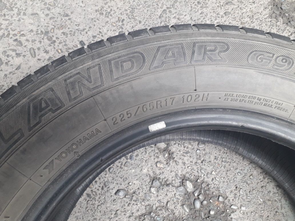Продам шины 225х65х17