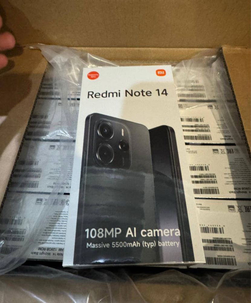 REDMI NOTE 14/256GB новинка телефоны новые РЕДМИ НОТ 14 256ГБ телефон
