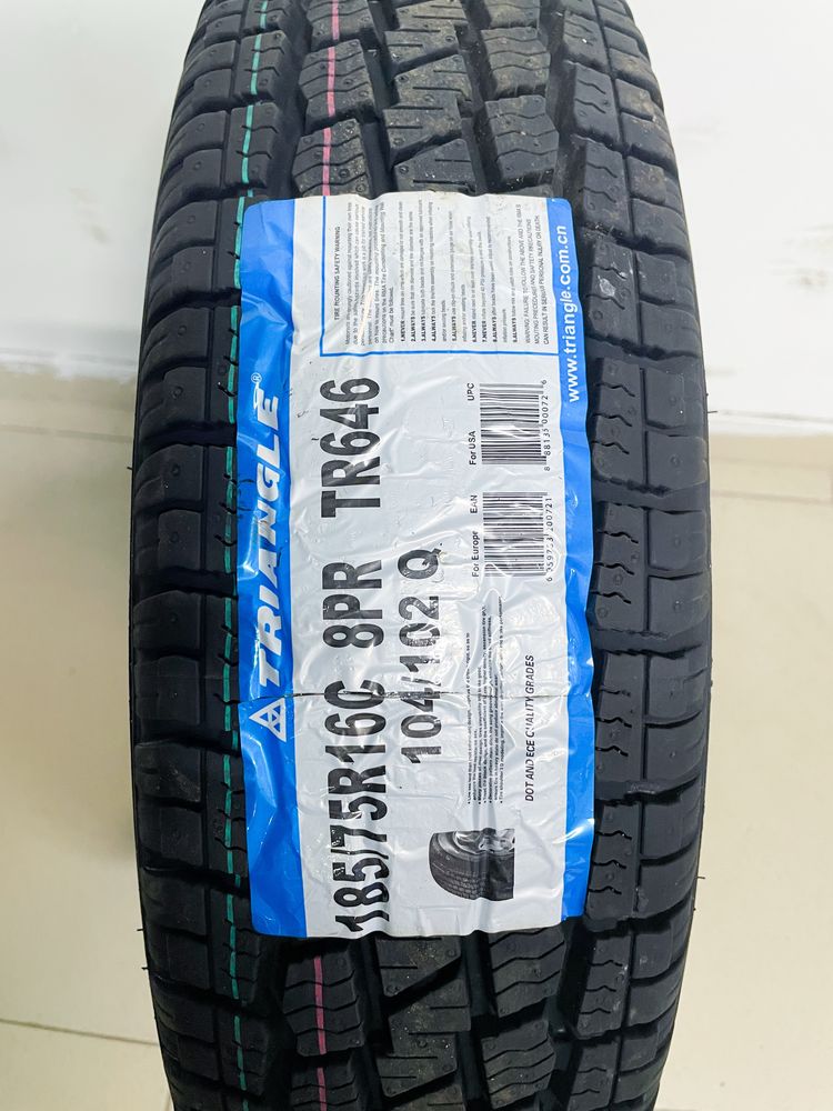 Шины всесезонка Triangle новые 185/75R16C Астана Резина Колеса