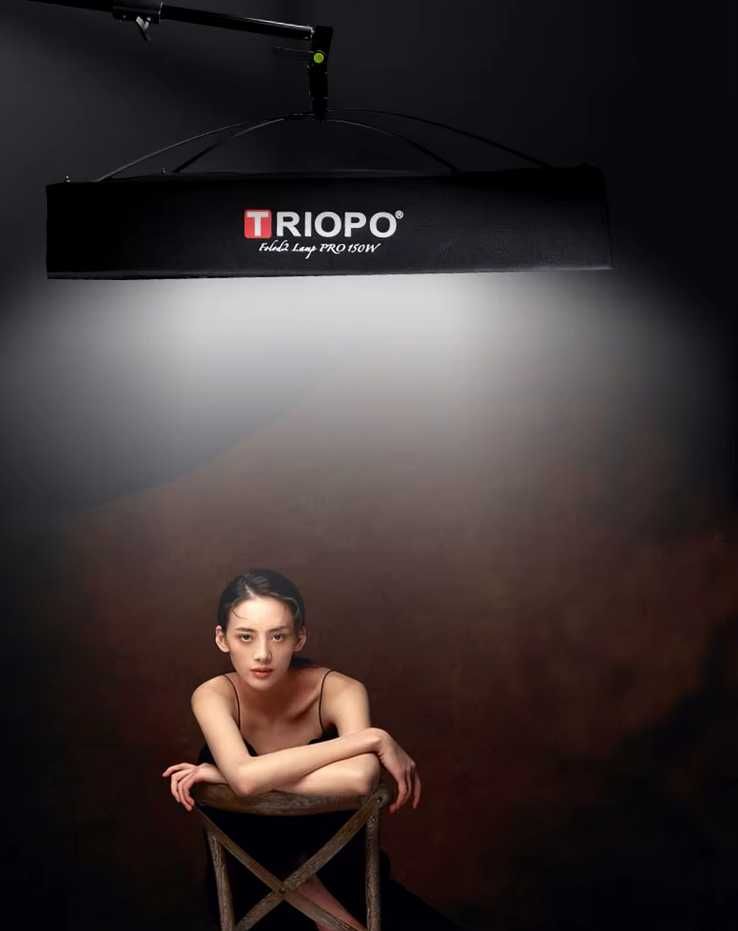 Постоянный Свет Софтбокс Triopo PRO 150W гибкий 60x60cm + Стойка новые