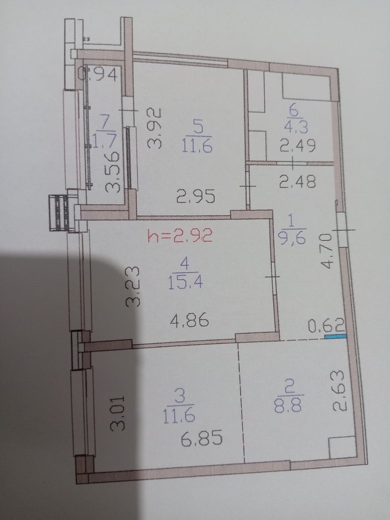 Продам 3 комнатную квартиру