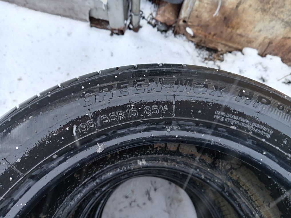 Продам шины летние на R 15 195x55, 5штук