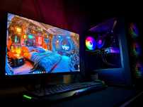 Мощный Игровой Компьютер RTX4060 с Монитором 2к 144 герц