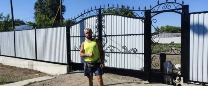 Профлист, металлический забор, забор, ворота, калитка заборы сварщик,