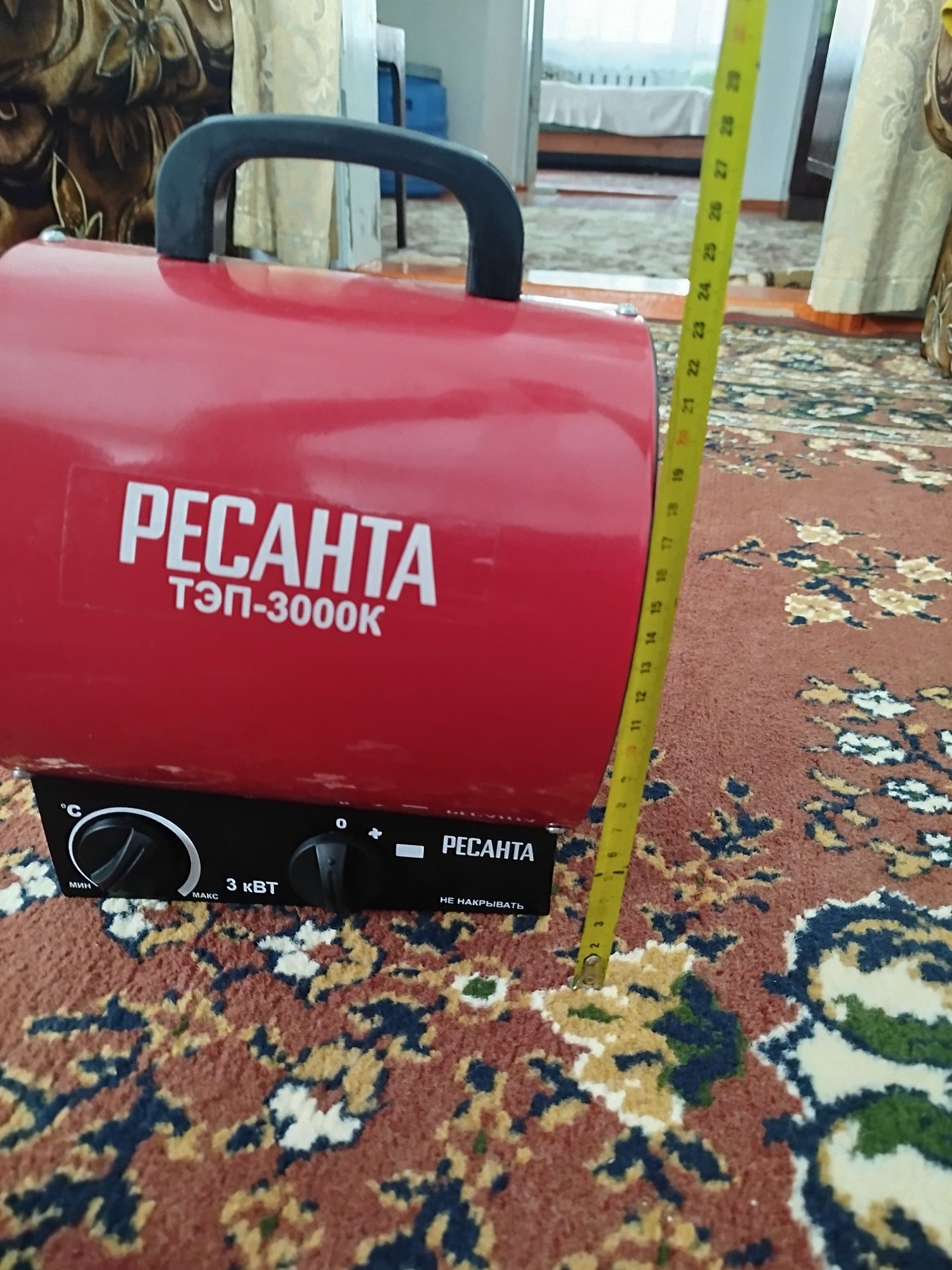 Тепловая пушка (обогреватель) Ресанта ТЭП-3000К, 3 кВт