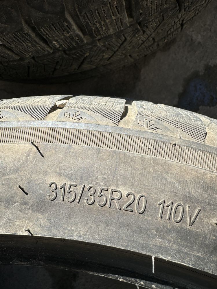 Продам шины на bmw x 6