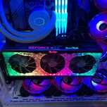 Продам мощную топовую игровую видеокарту Palit GameRock RTX 3080/10гб/