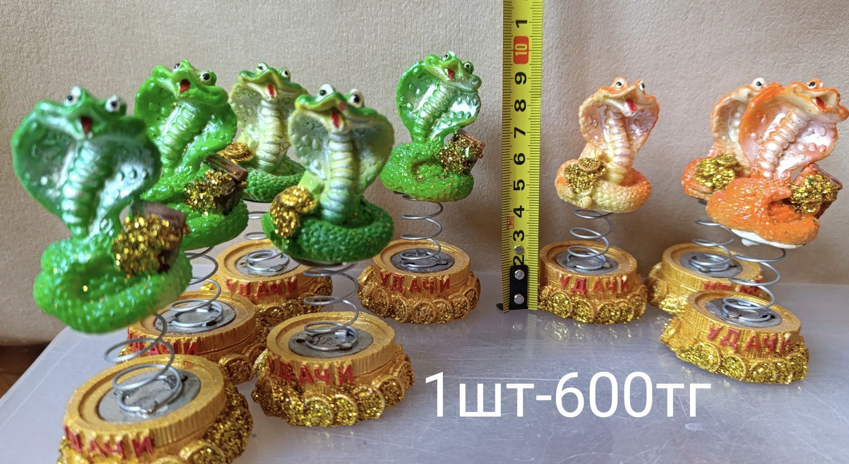 Змея сувенир магнит копилка фарфор