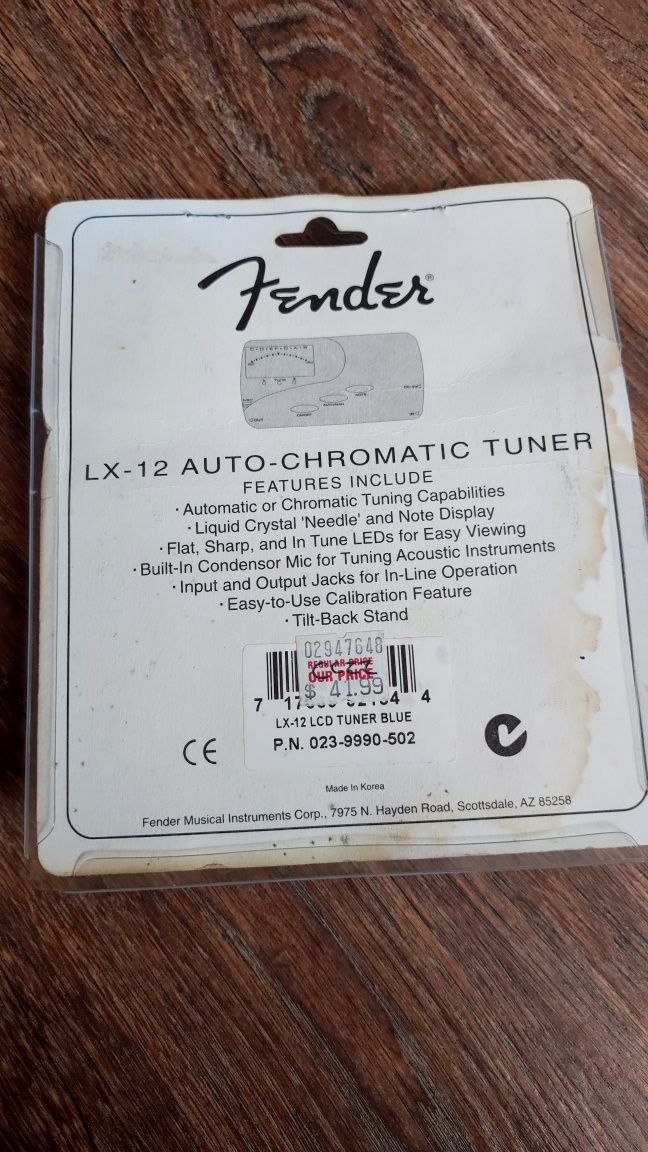 Тюнер Fender LX 12