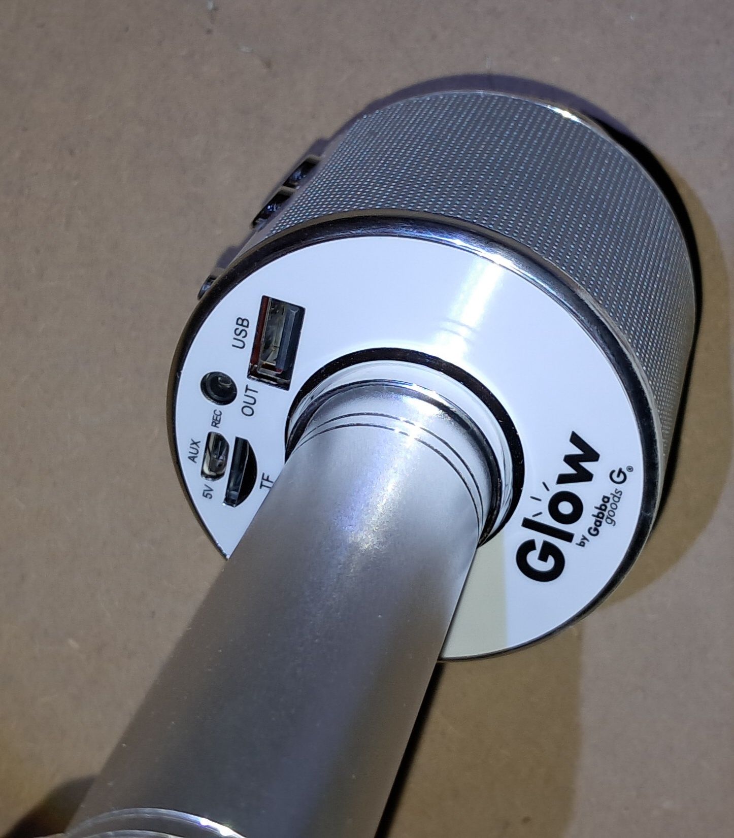 Gabba Goods Bluetooth Karaoke Speaker Microphone