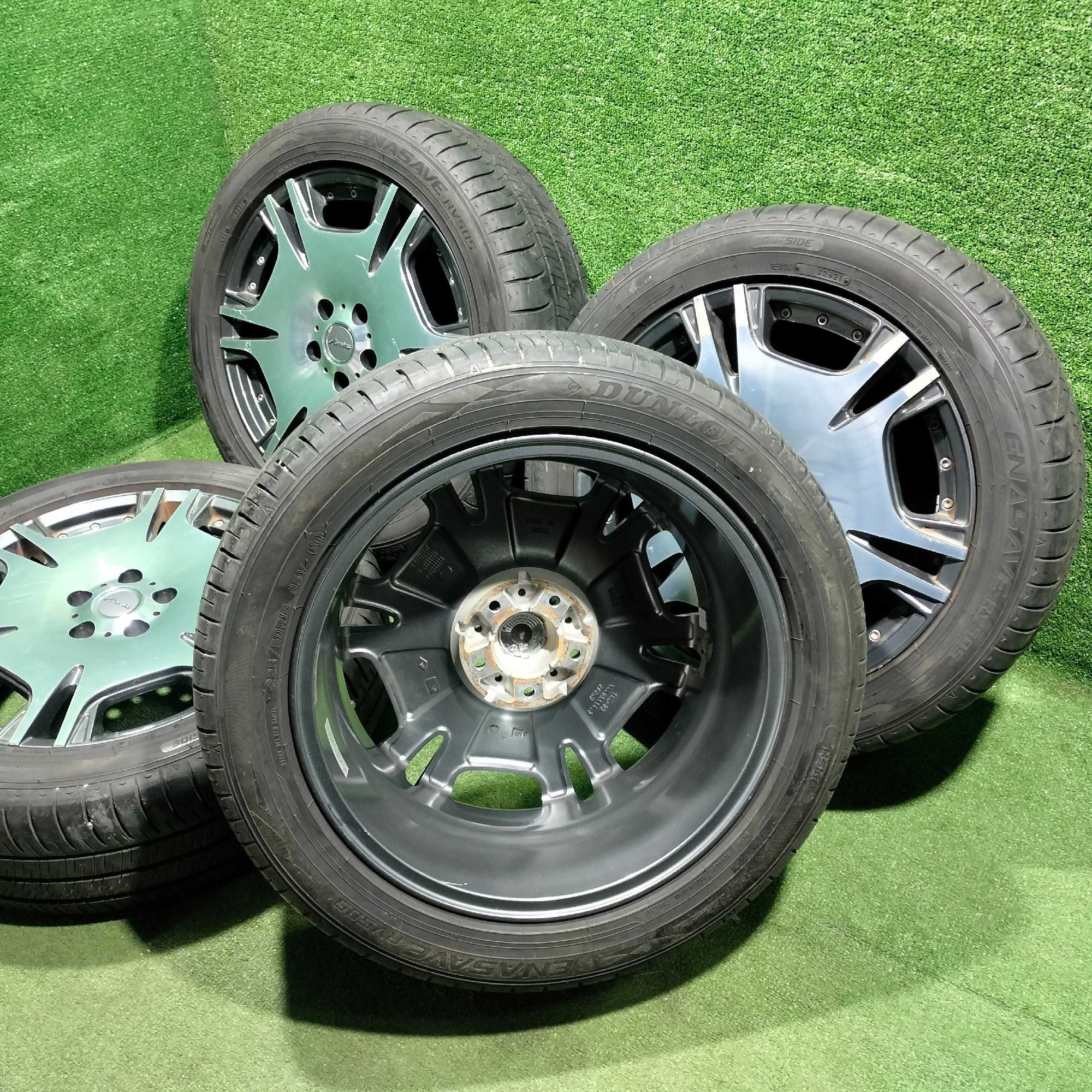 Продам Диск Anevias с шинами DUNLOP 225/50 R18 PSD 5/114,3
