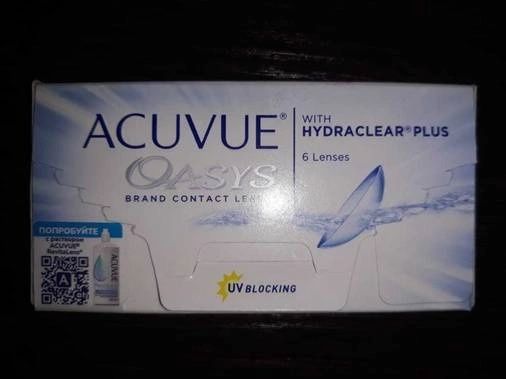 Линзы контактные ACUVUE® OASYS with HYDRACLEAR® PLUS