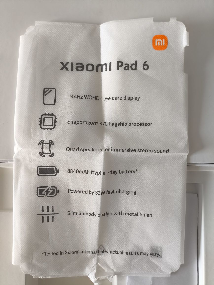 Планшет XIAOMI Pad 6
