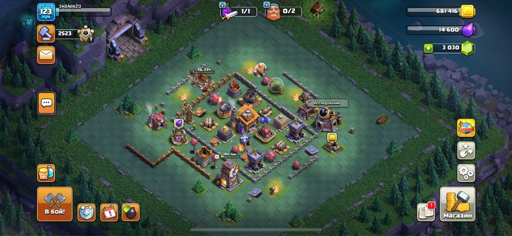 Аккаунт Clash of Clans и Royale