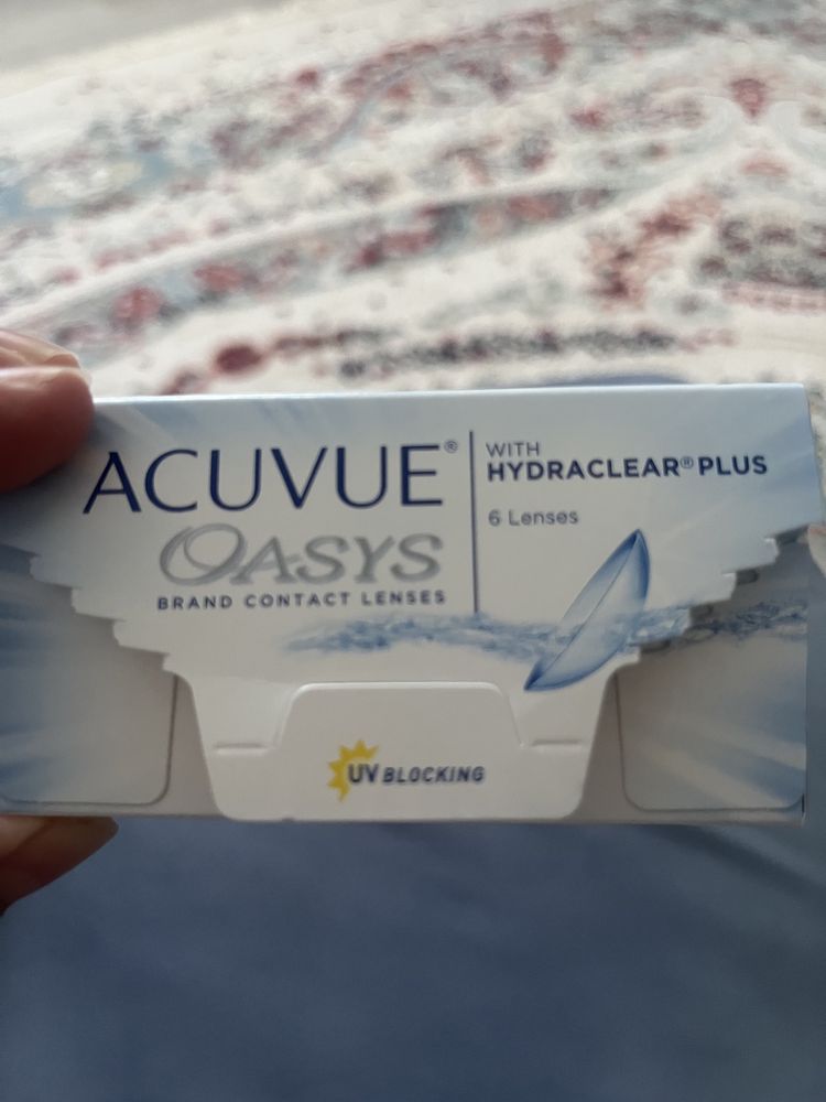 Линзы Acuvue Oasys