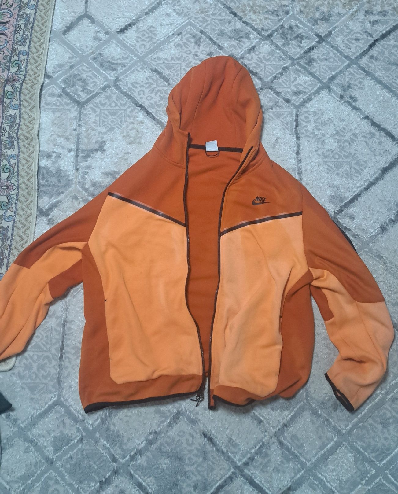 Nike TECH FLEECE WR hoodie FZ Orange