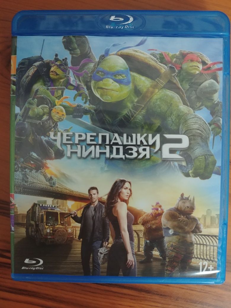 Продаю Bluray Черепашки Ниндзя 1 , 2 . ( 2 Bluray)