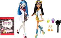Ghoulia Yelps & Cleo de Nile Mad Scientists куклы Monster High