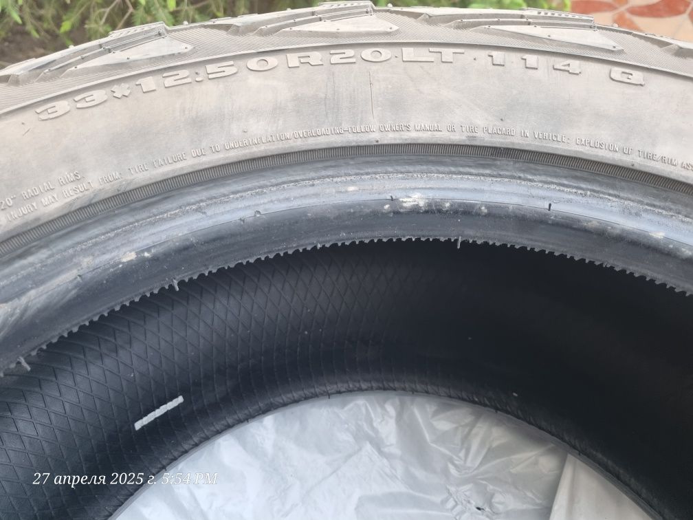 Супер KUMHO резина комплект для лифтованого внедорожника
