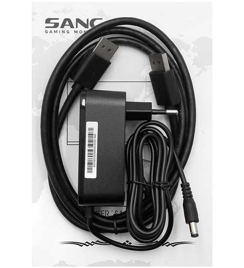 Монитор Sanc M2442PH,  LCD 23.8" 1920x1080, IPS 180Hz, 1ms, white