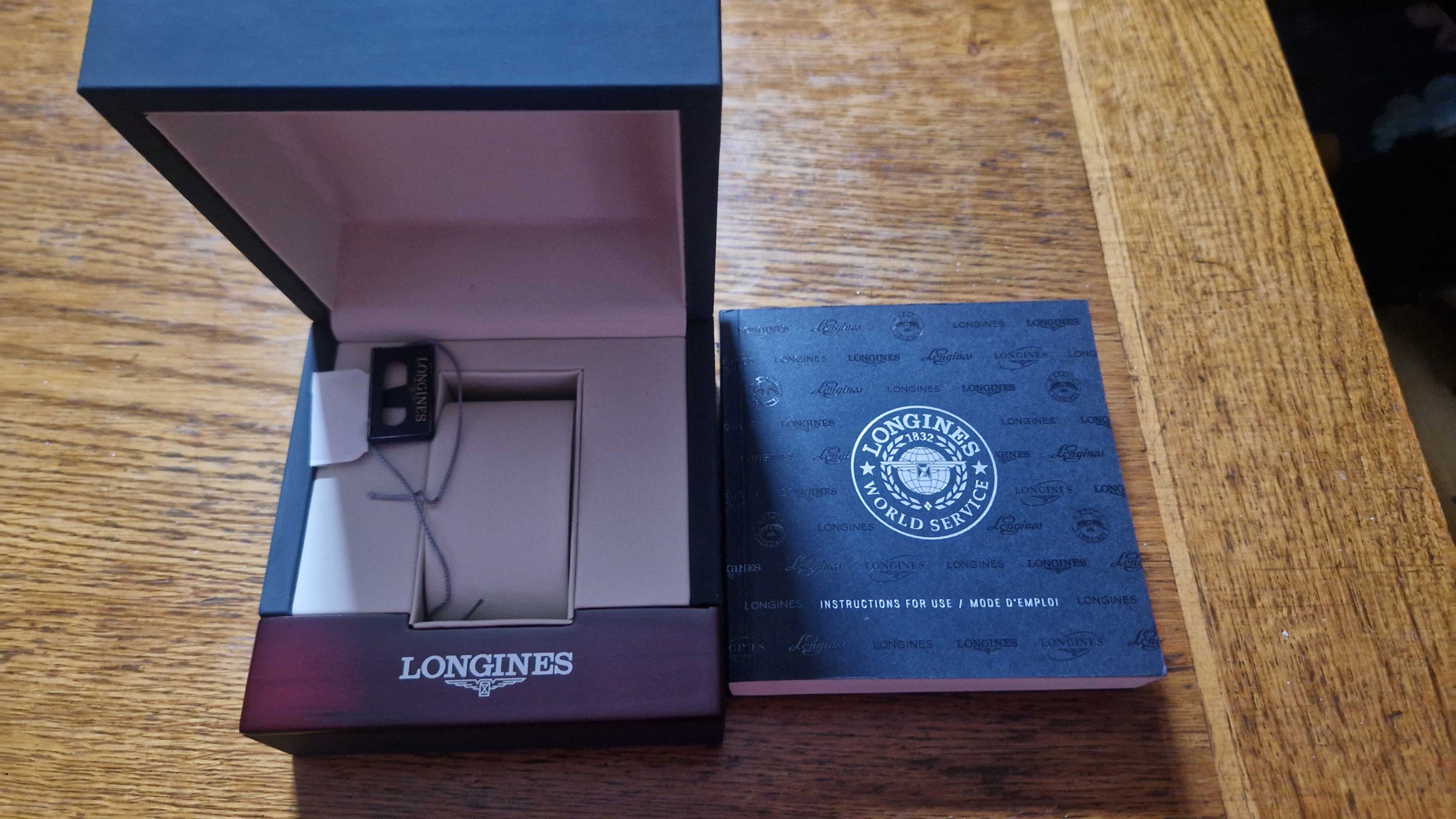Коробка с документами от часов  Longines (Швейцария), новая
