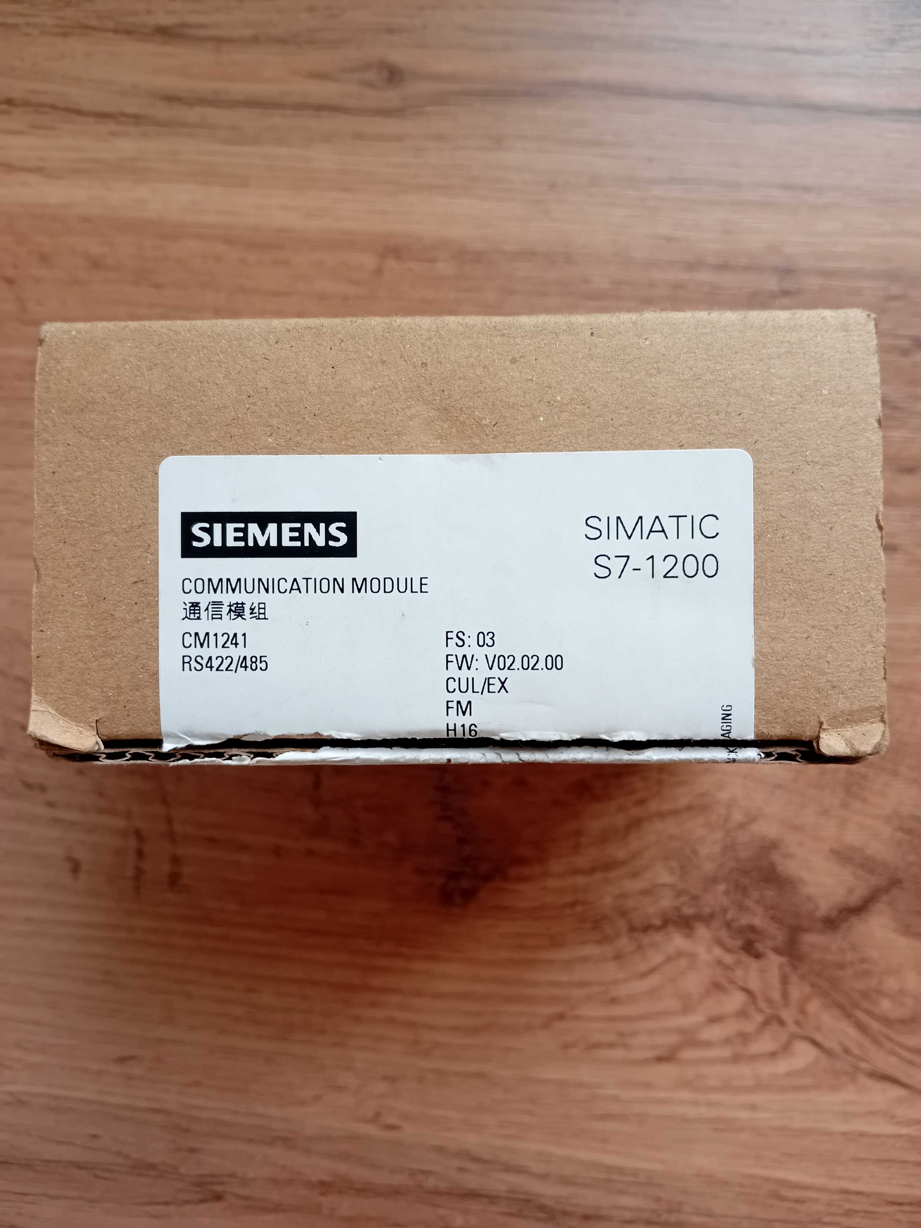 SIMATIC S7-1200, Коммуникационный модуль CM 1241, RS422/485