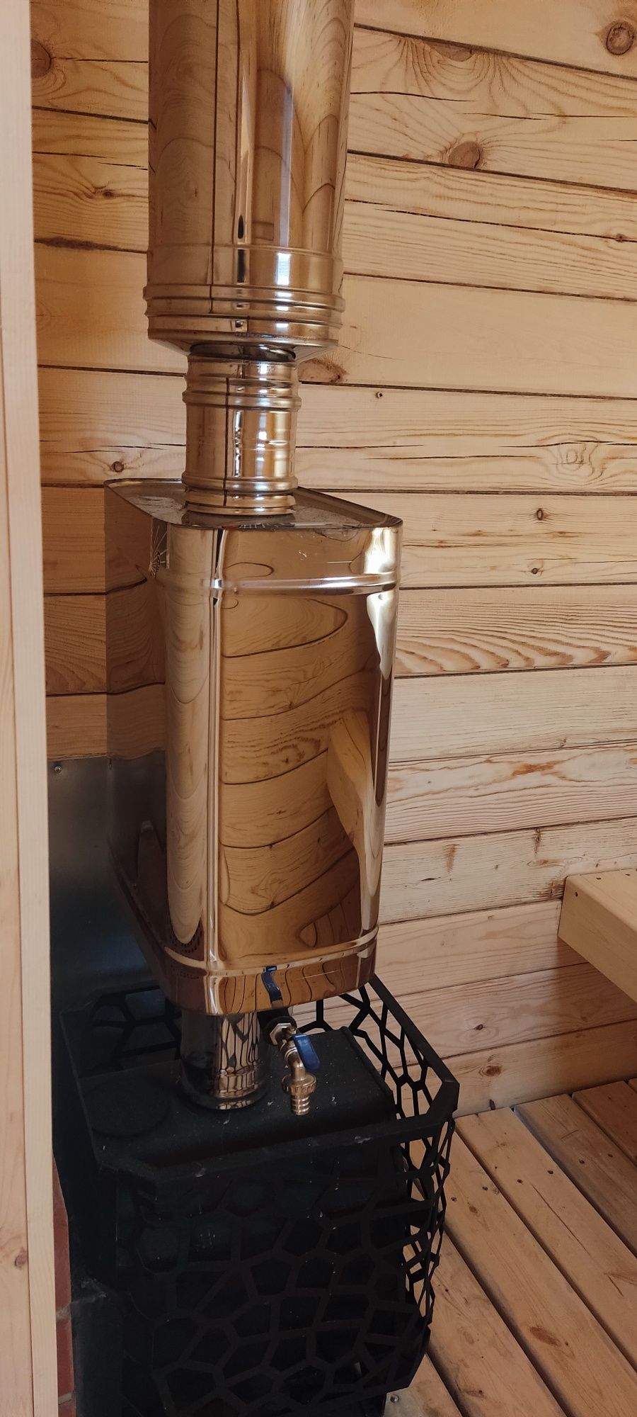 Мобильная баня, дачный домик из соснового бруса камерной сушки.