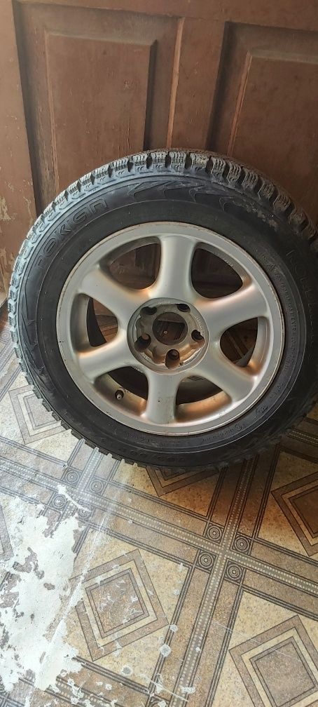 Резина шипованная с литыми дисками 205/60R15