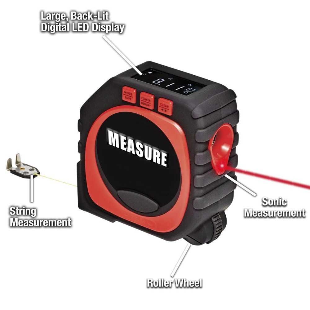 Универсальная электронная рулетка Measure King 3 в 1