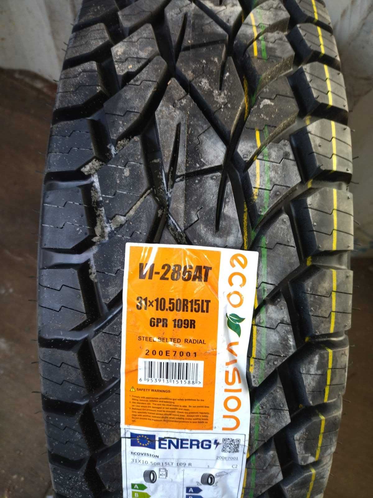 31X10.50R15LT VI-286AT ECOV