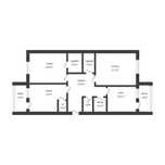 3-комн. квартира, 105 м²