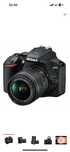 Фотокамера Nikon D3500 Kit 18-55 VR AF-P с дополнителтным обьективом