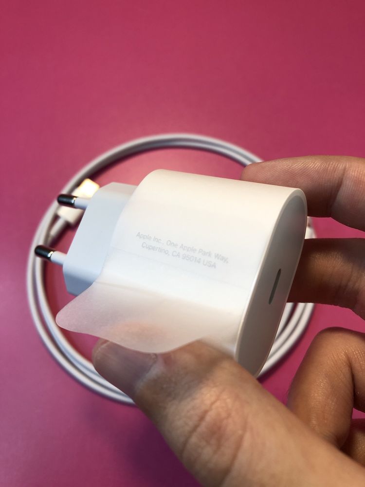 Оригинал Зарядка Айфон 20w Адаптер iPhone 11 12 13 ,14 Быстрая зарядка