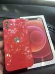 Iphone 12  red.