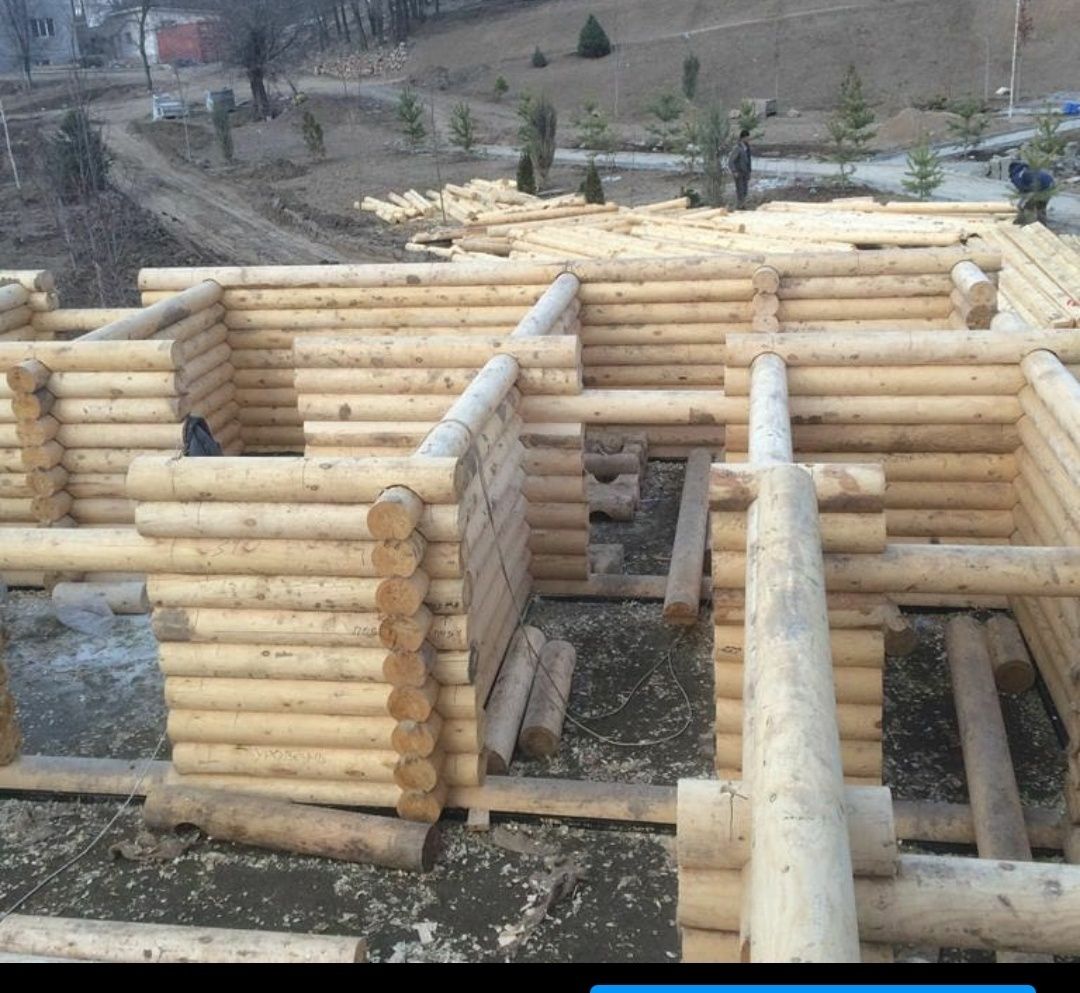 Продам отделку и строительство домов со сруба и клееного бруса