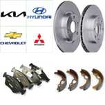 Тормозные диски колодки суппорт Kia Chevrolet Hyundai Mitsubishi