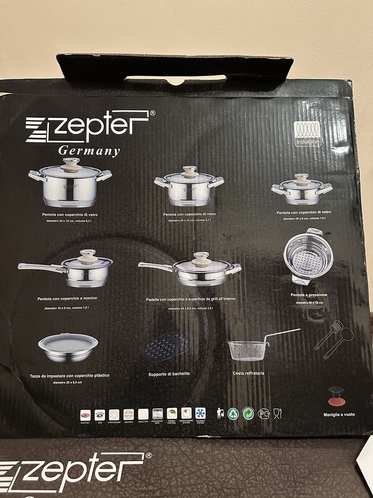 Набор кастрюль цептер Zepter