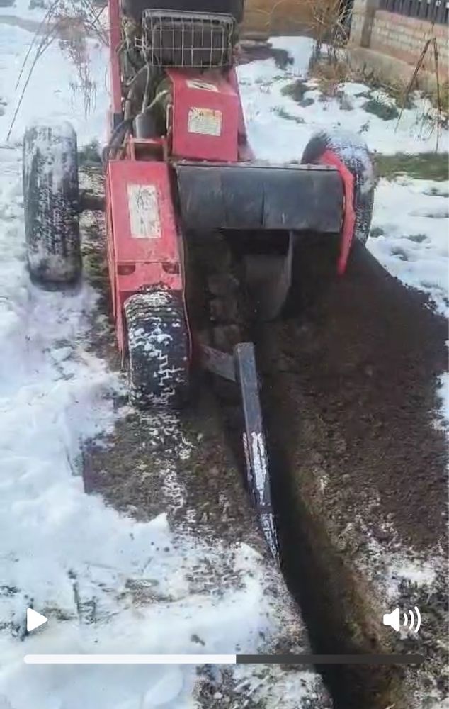 Бара, траншеекопатель, аренда, услуги