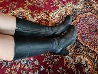 Кожаные сапоги Timberland