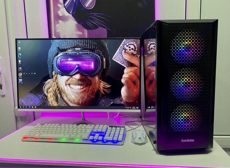 С монитором i5-10400f / RTX-2060 Super / игровой компьютер
