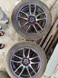 Продам диски  R17 5x100 стояли на субару.