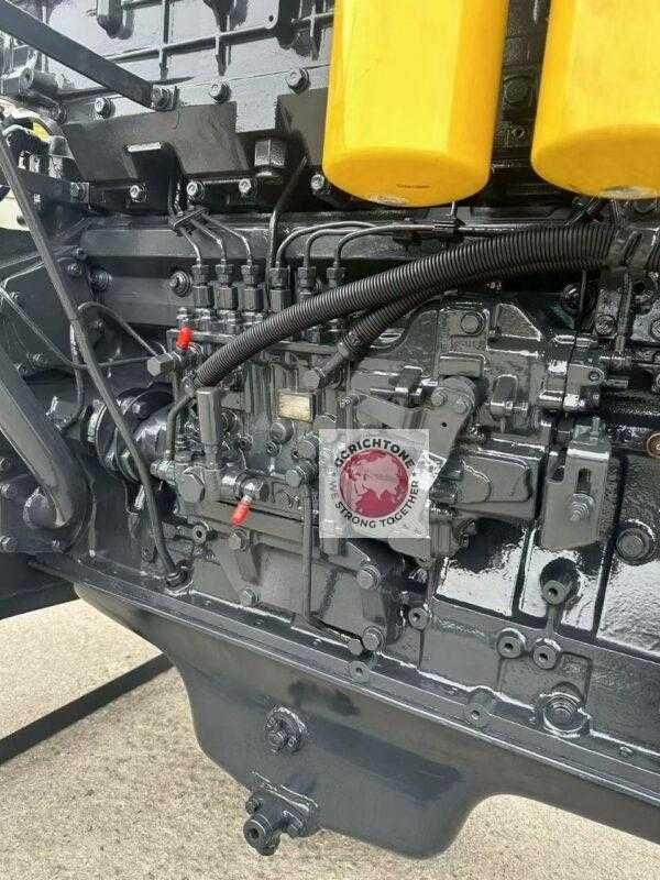 Дизельный двигатель ДВС Komatsu SAA6D140E-2